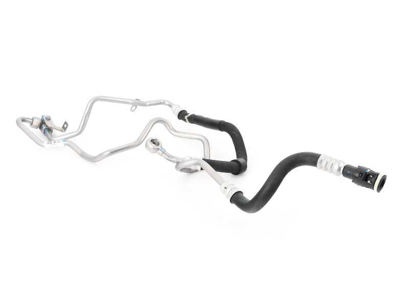 Tubo de retorno OEM 32416783848 para BMW X5 E70 3.0SI (Produção 2007-2010). Substituição original da BMW, parte do sistema de direção hidráulica.
