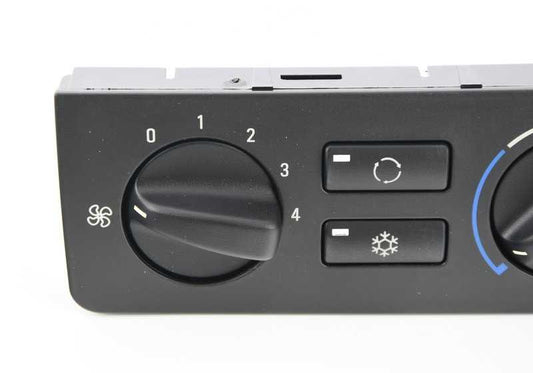 Frontal del panel de control del climatizador OEM 64116904311 para BMW E46. Original BMW.