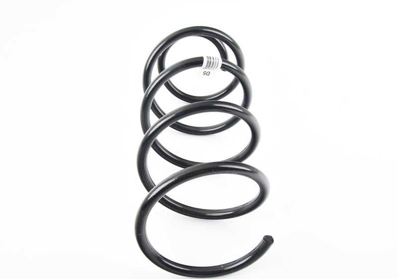 Front coil spring for BMW E46, E53, E70 (OEM 31336767377). Original BMW