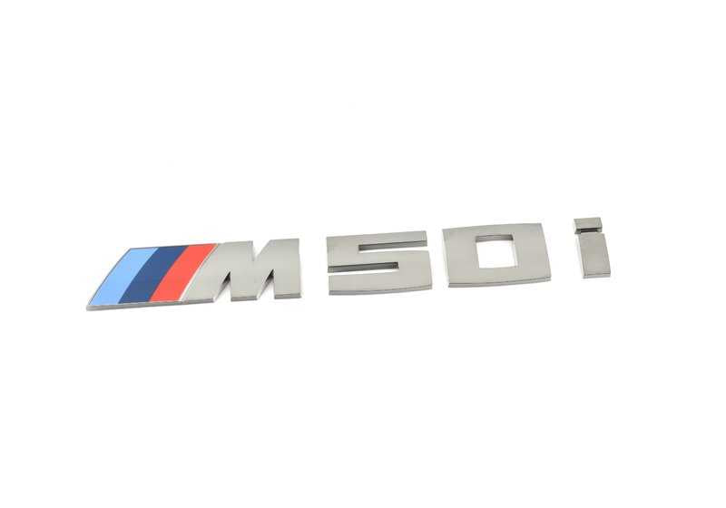 Emblema "X7" OEM 51148093998 para BMW G07. Original BMW.