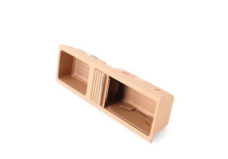 Cubierta arrollable trasera OEM 51167038325 para BMW Serie 3 E46 (04/1997-08/2006), color Hellbeige. Original BMW.