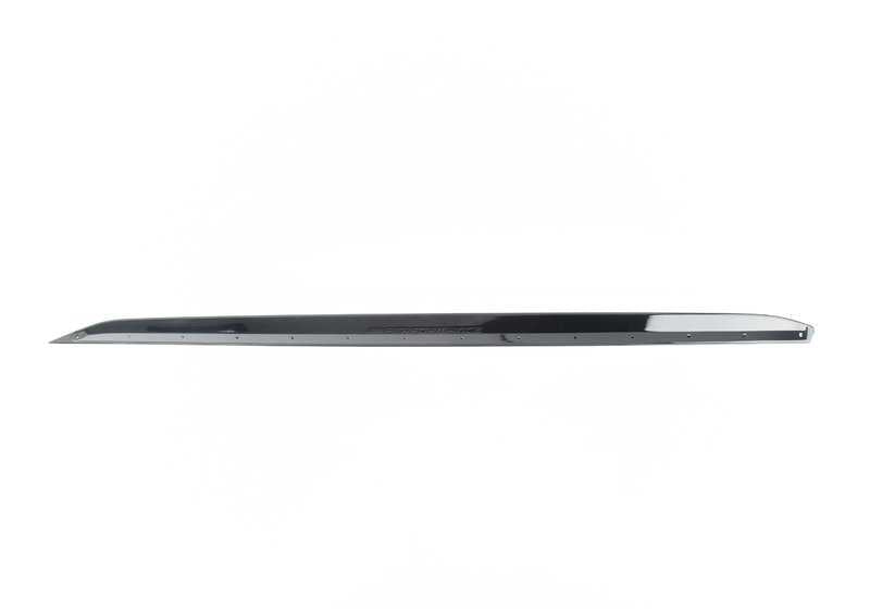 Base lateral Mpergencence em preto preto para a série BMW 3 G20, G20N, G21, G21N, G28, G28N (OEM 51192455897). BMW original.