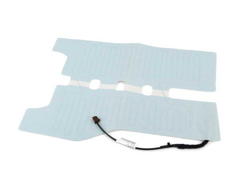 Elemento de aquecimento do encosto esquerdo para BMW F30, F31 (OEM 52207280185). BMW original