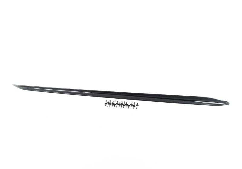 Base de faldón lateral M Performance en negro brillante para BMW Serie 3 G20, G20N, G21, G21N, G28, G28N (OEM 51192455897). Original BMW.