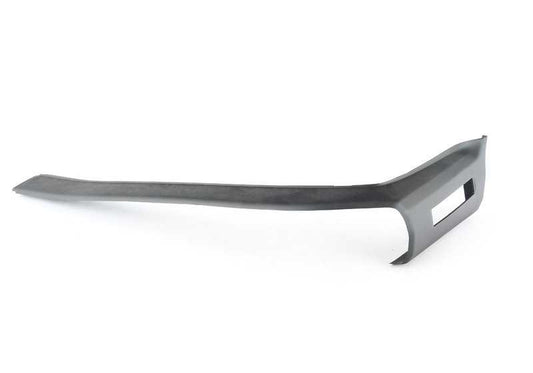 Izquierdo Ombelector OEM 51111937387 for BMW E30. Original BMW piece installed on the side of the front bumper. Original replacement to guarantee adjustment and quality in your BMW vehicle.