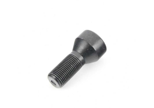 Tornillo de rueda con código OEM 36136776079 para BMW F20, F21, F22, F23, F30, F31, F34, F35, F32, F33, F36, F07, F10, F11, F18, F06, F12, F13, F01, F02, F04, F25, F26, E70, F15, E71, E72, F16 y MINI R50, R52, R53, R56. Original BMW y MINI.
