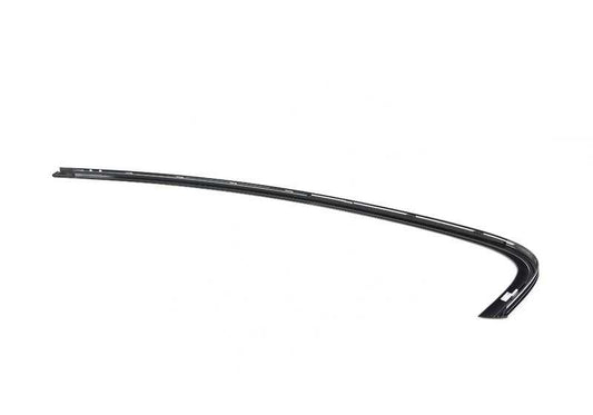 Moldura superior del marco de la ventana puerta trasera derecha OEM 51357390126 para BMW F90, G30. Original BMW.