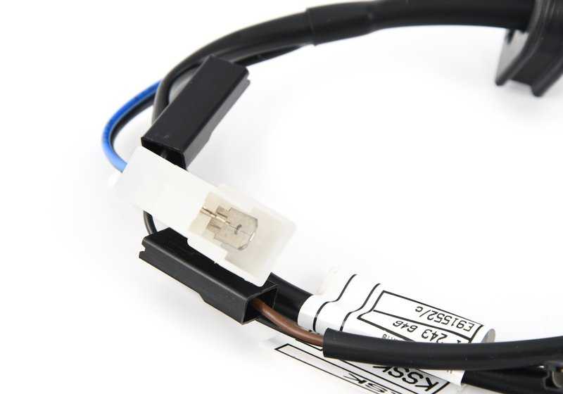 Cableado del motor OEM 61111243646 para BMW E12, E21, E23, E24. Original BMW.