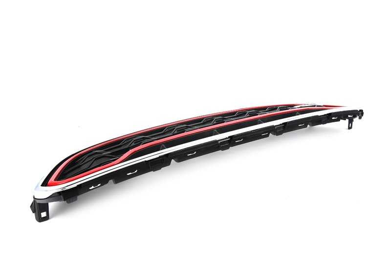 Rejilla decorativa capó delantero JCW RED OEM 51137470512 para MINI Countryman F60 (2017-2020). Original MINI.