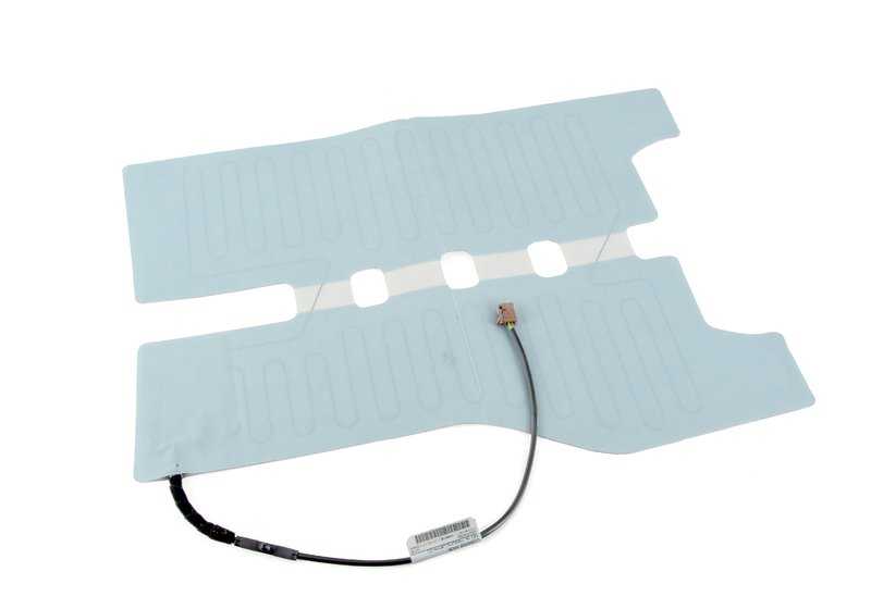 Resistencia calefactable respaldo derecho OEM 52207280186 para BMW F30, F30N, F31, F31N. Original BMW.