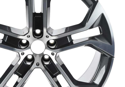 Roda traseira de alumínio 21" OEM 36116883762 para BMW X5 G05, X5 G05 LCI, X5L G18, X5L G18 LCI, X6 G06. Original BMW.