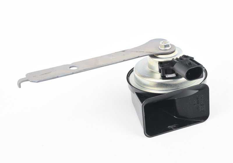Bass Horn (Fanfare Tiefton) OEM 61337353193 for BMW F15, F85, F16, F86. Genuine BMW.