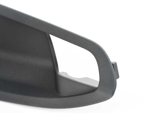 Embellecedor interior maneta puerta izquierda OEM 51417274487 para BMW F20, F21, F22, F23, F87. Original BMW.