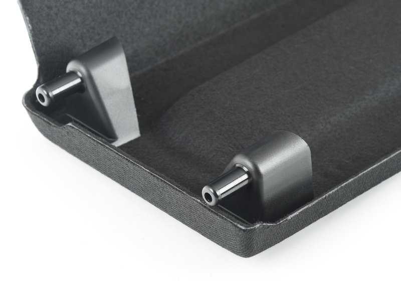 Bandeja interior portaobjetos OEM 51467378621 para BMW X1 F48, F48N, F49, F49N. Original BMW.