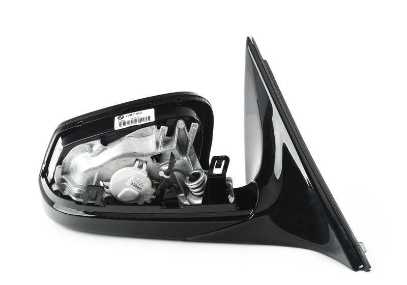 Exterior mirror without heated glass right for BMW 7 Series F01, F02, F04 (OEM 51167282162). Original BMW