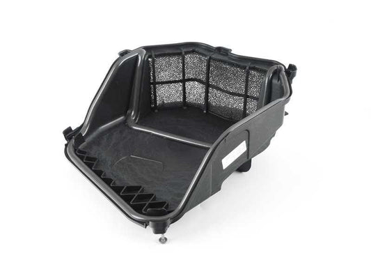 Coperchio di casa con OEM prefiltro 64119216223 per BMW F07 520D, 520dx, 528i, 530d, 530dx, 535d, 535dx, 535i. BMW originale.