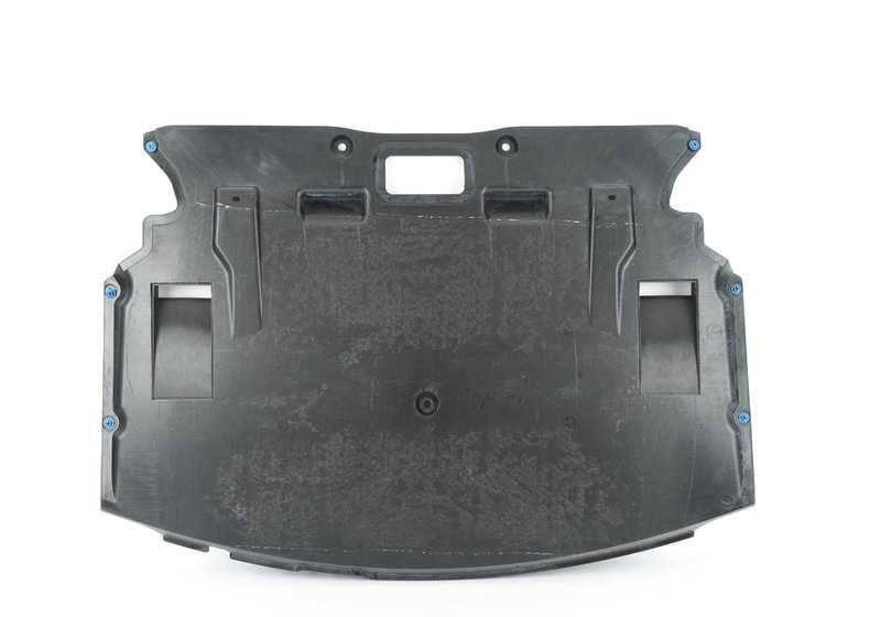 Protector cubre cárter OEM 51717061943 para BMW E60, E60N, E61, E61N. Pieza original BMW.