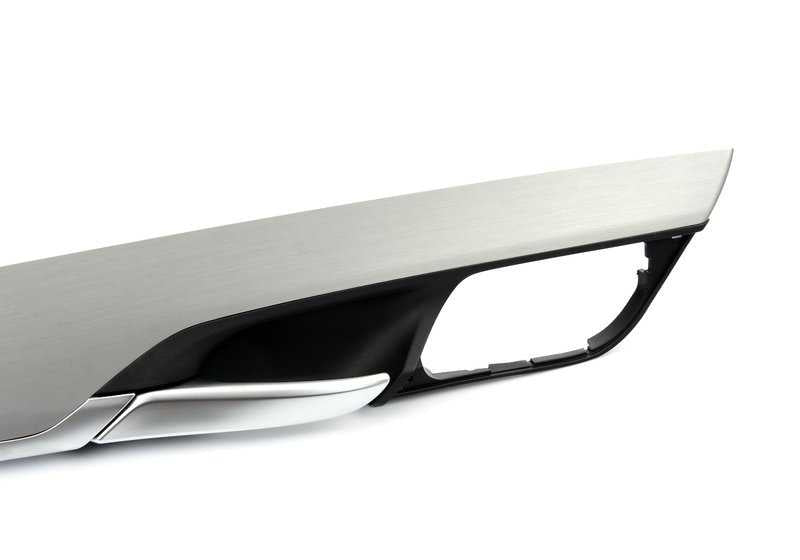 Moldura decorativa izquierda OEM 51417381883 para BMW F15, F85, F16. Original BMW.