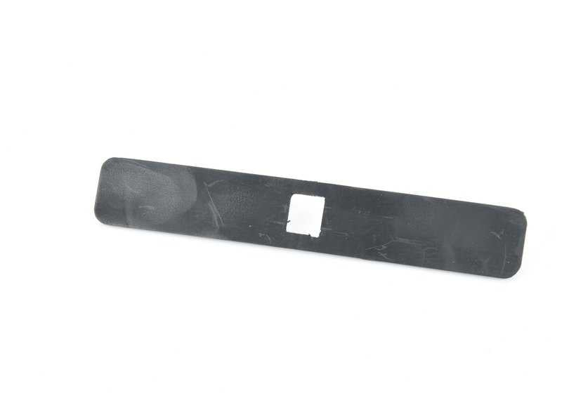Tapa cierre consola central OEM 51168156522 para BMW E38. Original BMW.