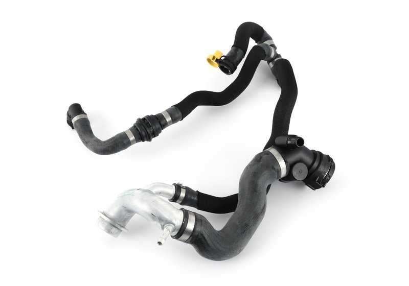 OEM refrigerant hose 17127600131 for BMW F01, F02. Original BMW.