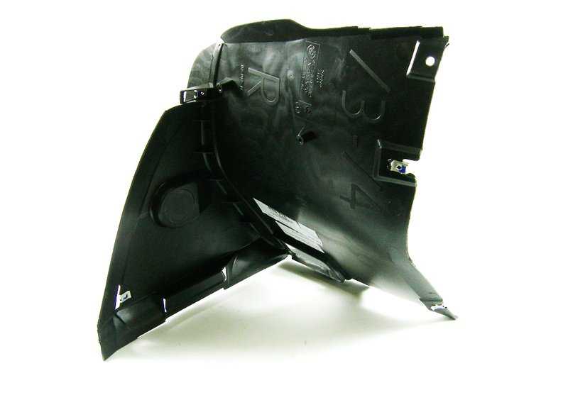 Recubrimiento derecho OEM 51718193812 para BMW Serie 3 E46 (316i, M43, N42) y más. Original BMW.