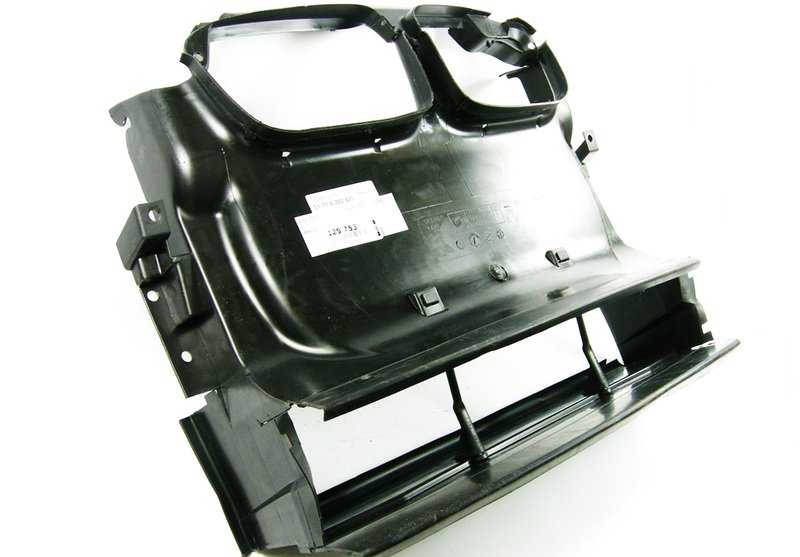 Conducto de aire frontal OEM 51718202831 para BMW E46. Original BMW.