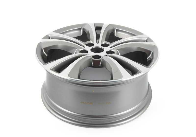 Llantas de aleación diseño Doble radio 568 18" OEM 36116856069 para BMW X1 F48, F48N, F49, F49N. Acabado bicolor ferricgrey brillante. Original BMW.