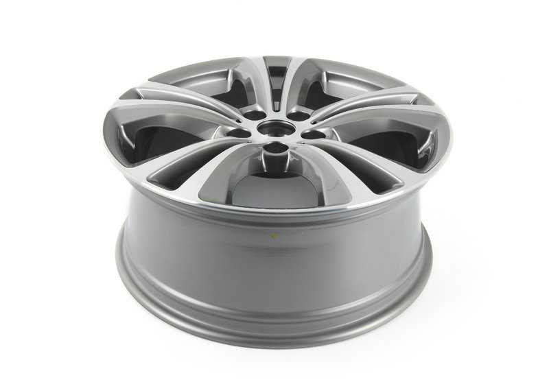 Llantas de aleación diseño Doble radio 568 18" OEM 36116856069 para BMW X1 F48, F48N, F49, F49N. Acabado bicolor ferricgrey brillante. Original BMW.
