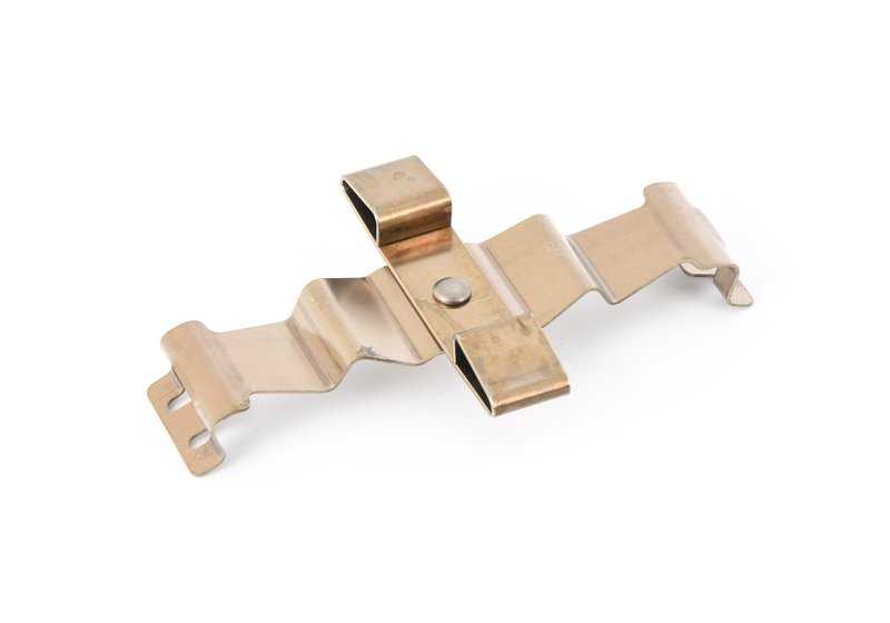 Alojamiento de pinza de freno M Performance naranja derecho OEM 34106875656 para BMW F20, F21, F22, F23, F30, F31, F32, F33, F34, F36... y más. Original BMW.