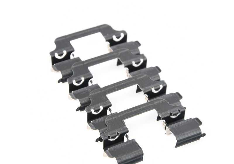OEM 34216885451 rear brake pad set for BMW G30, G31, G38, G32, G11, G12, G01, G08, G02, G05, G06. Original BMW.