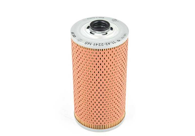 Juego filtro de aceite OEM 11429064275 para BMW E30 324d, E28 524td con motor M21. Original BMW.