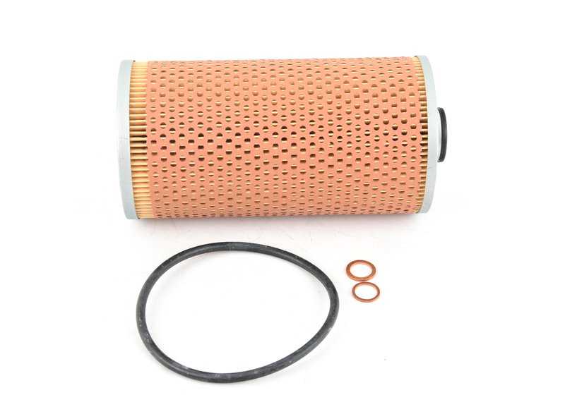 Juego filtro de aceite OEM 11429064275 para BMW E30 324d, E28 524td con motor M21. Original BMW.