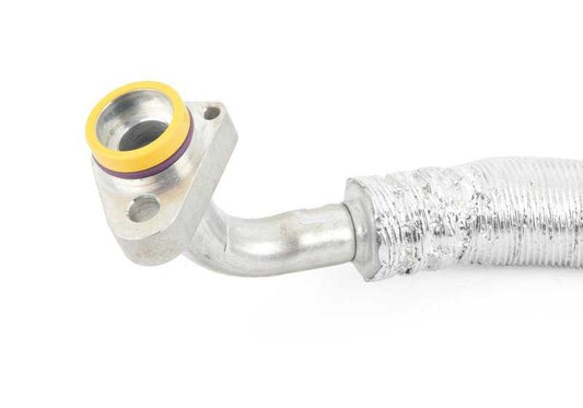 Tubo de succión con boca de llenado OEM 64539359041 para BMW F10, F11, F01, F02 (modelos 523i con motor N52T y N53). Recambio original BMW.