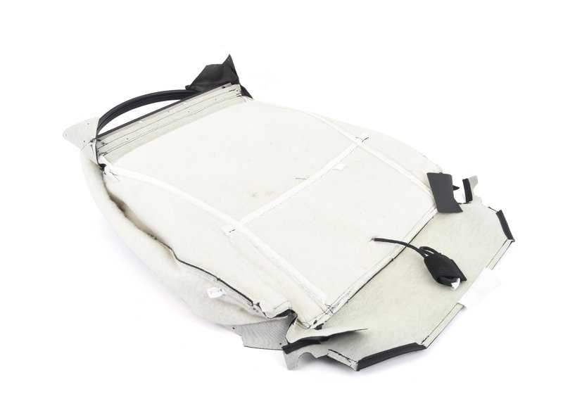 Funda asiento cuero sintético negro OEM 52106956415 para BMW E90, E91. Compatible con modelos 323i, 325i. Original BMW.