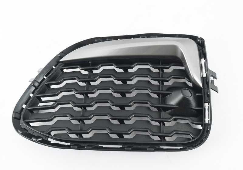 Rejilla lateral cerrada izquierda OEM 51118073667 para BMW F26. Original BMW.