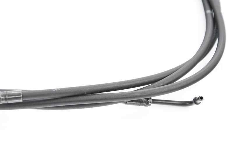 Tubo hidráulico izquierdo OEM 54377344459 para BMW F33, F33N, F83, F83N. Original BMW.