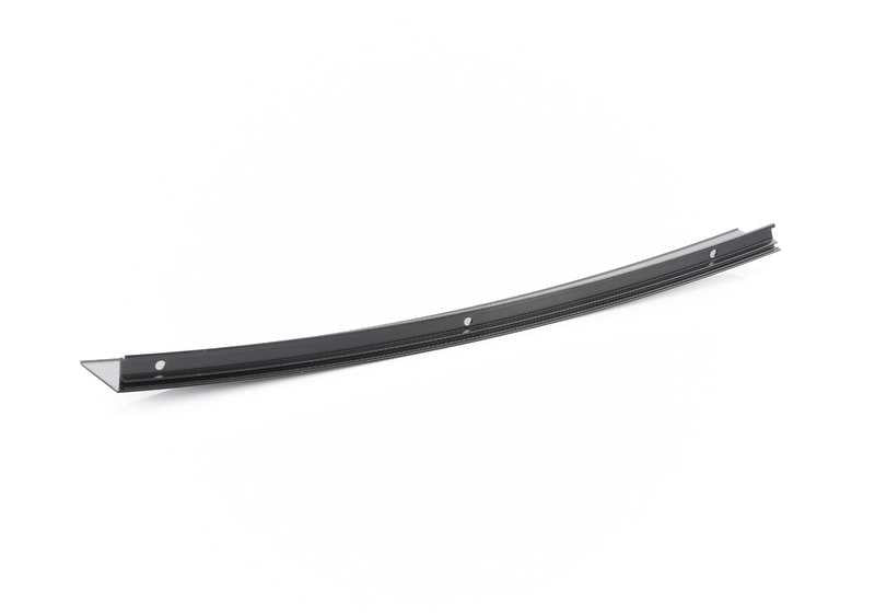Marco columna C ventanilla trasera izquierda negro brillante OEM 51347891401 para BMW Serie 3 E46 (316i, 318i, 316ti, 318ti)… y más. Original BMW.