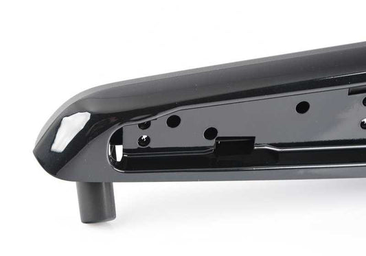 Reposabrazos delantero derecho color negro metálico OEM 51418259926 para BMW E46. Pieza original BMW.