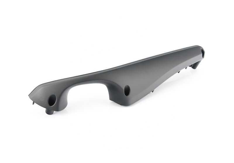 Reposabrazos delantero derecho color negro metálico OEM 51418259926 para BMW E46. Pieza original BMW.