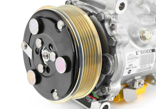 Compresor de aire acondicionado OEM 64529223392 para MINI R55, R56, R57, R58, R59, R60, R61. Compatible con motores N12, N16 y W16. Original MINI.