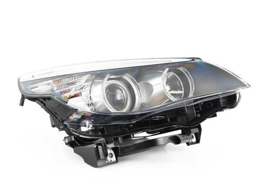 Faro delantero derecho OEM 63127177732 para BMW E60, E60N, E61, E61N. Original BMW.