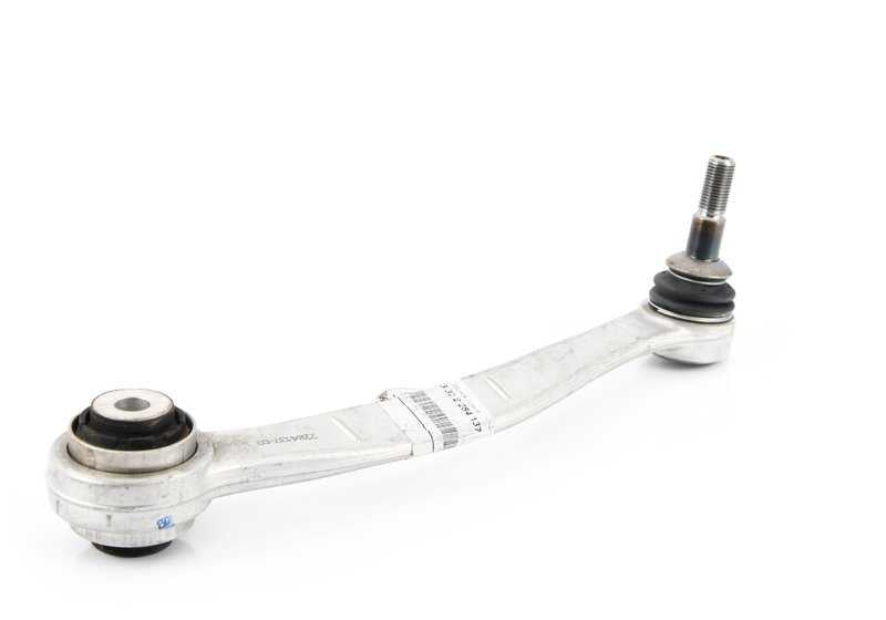 Brazos de suspensión trasero izquierdo con silentblock OEM 33322284137 para BMW F10, F06, F12, F13 M5/M6. Compatible con todos los modelos indicados. Recambio original BMW.