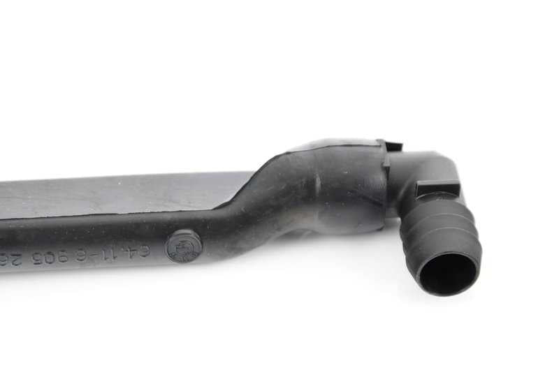 Tuyau de drainage à eau condensé droit pour la série BMW 7 E65, E66 (OEM 64116905262). BMW d'origine.