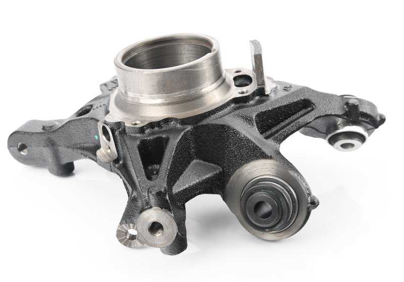 Mangueta trasera derecha OEM 33326792516 para BMW F20, F21, F22, F23, F33, F36. Pieza original BMW para suspensión trasera, ideal si notas ruido o vibración en la rueda derecha trasera.