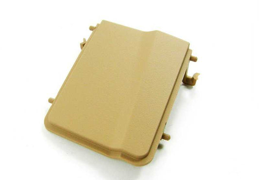 Tapa izquierda OEM 51437022397 para BMW Serie 3 E46 (11/1998-08/2006) en color Hellbeige. Original BMW.