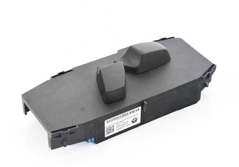 Interruptor ajuste eléctrico asiento izquierdo OEM 61319265265 para BMW E87, E90, E91, E92. Compatible con versiones normales y actualizadas (N). Original BMW.