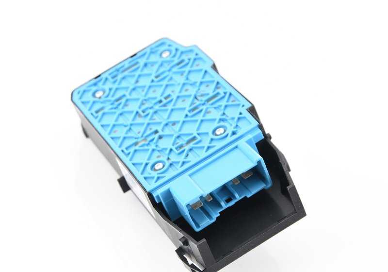 Interruptor ajuste eléctrico asiento izquierdo OEM 61319265265 para BMW E87, E90, E91, E92. Compatible con versiones normales y actualizadas (N). Original BMW.