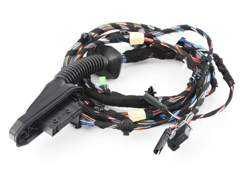 Cableado de puerta lado conductor OEM 61129232415 para BMW Z4 E89 (sDrive18i, sDrive20i, sDrive23i). Modelos compatibles: LL11, LL12, LL21, LL22, LL31, LL32, LL41, LL42, LM31, LM32. Original BMW.