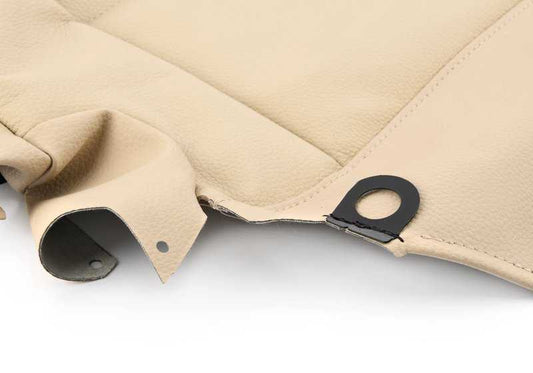 Sedile in pelle sinistra Beige OEM 52107253711 per BMW E93 318i, 320d, 320i. BMW originale.