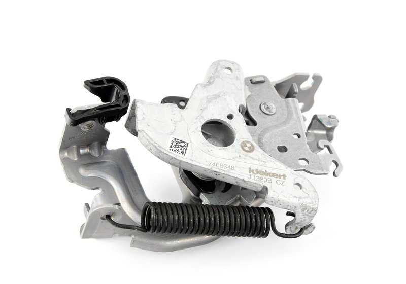 Cierre capó delantero derecho OEM 51237468348 para BMW F40, F44, G20, G21, original BMW.